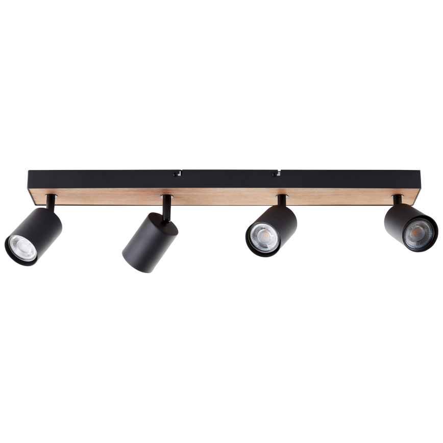 Brilliant - LED-kohdevalaisin JELLO 4xGU10/4,5W/230V mänty