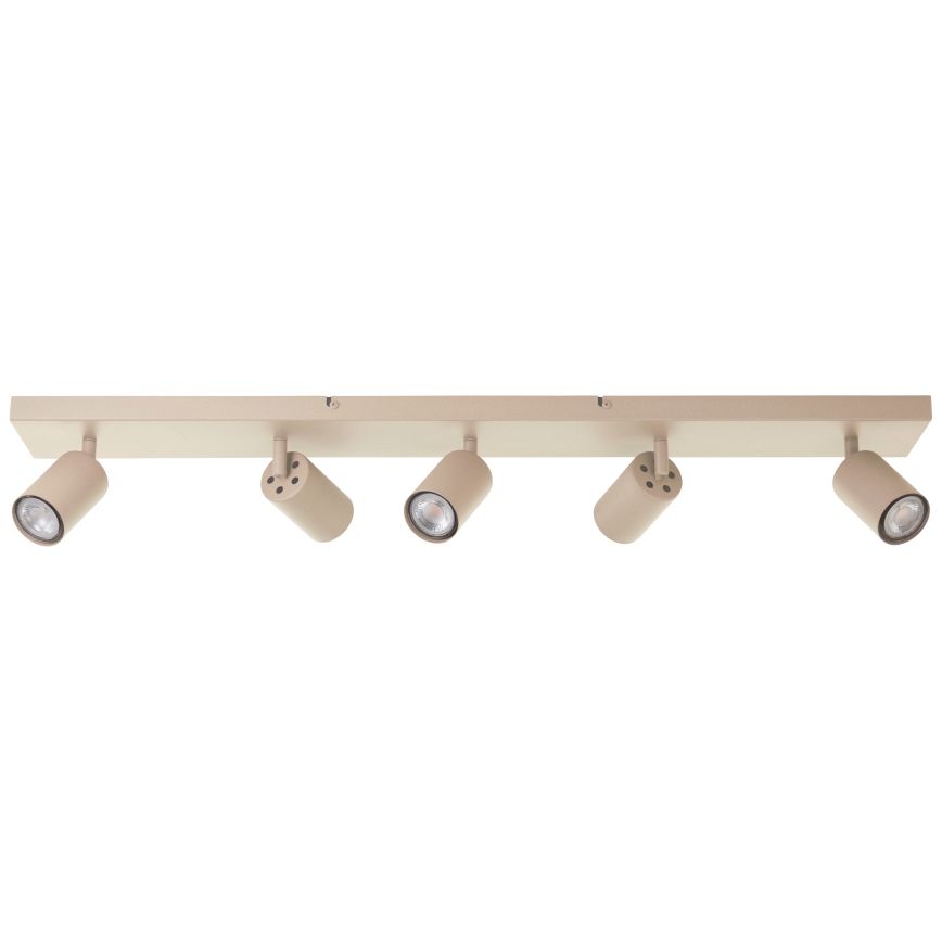 Brilliant - LED-kohdevalaisin JELLO 5xGU10/5W/230V beige