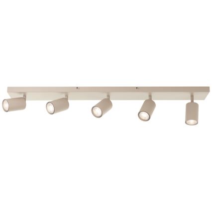 Brilliant - LED-kohdevalaisin JELLO 5xGU10/5W/230V beige