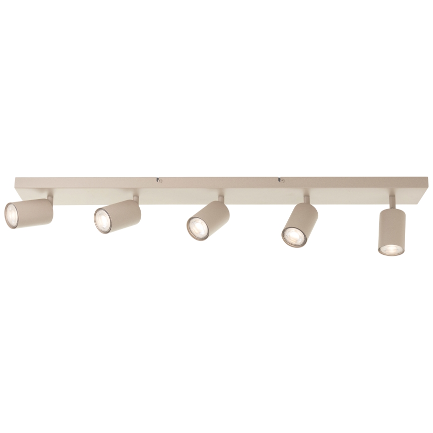 Brilliant - LED-kohdevalaisin JELLO 5xGU10/5W/230V beige