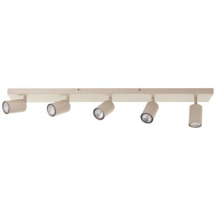 Brilliant - LED-kohdevalaisin JELLO 5xGU10/5W/230V beige