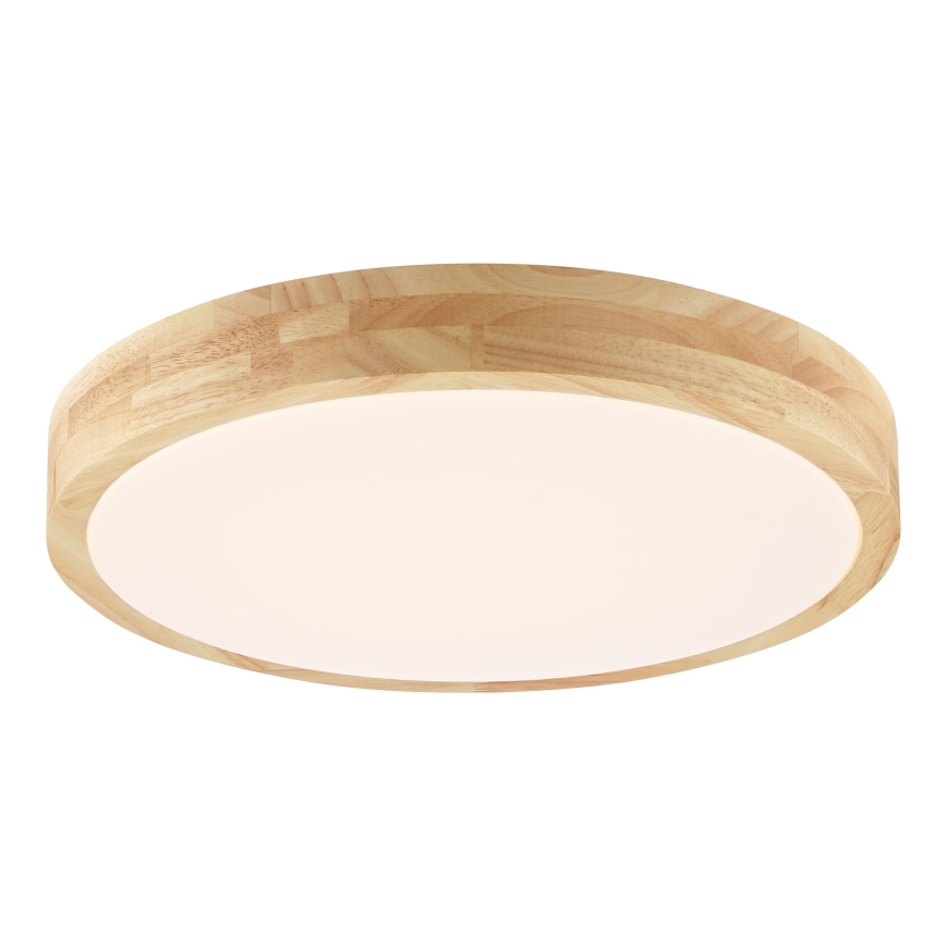 Brilliant - MOREEN LED-kattovalaisin kylpyhuoneeseen, LED/18W/230V, 2700/4000/6500K, halkaisija 34 cm, IP44, kumipuu