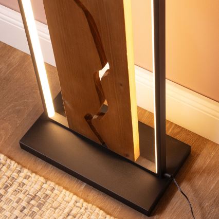 Brilliant - LED-lattiavalaisin THUNDER LED/18W/230V mänty