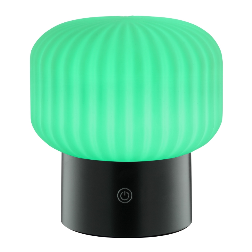 Brilliant - LED RGBW himmennettävä ladattava kosketusohjattu ulkokäyttöön tarkoitettu pöytävalaisin SARASTRO LED/3W/5V 2700K 1800 mAh IP44 valkoinen