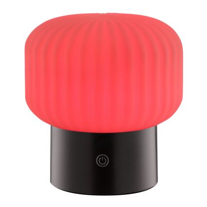 Brilliant - LED RGBW himmennettävä ladattava kosketusohjattu ulkokäyttöön tarkoitettu pöytävalaisin SARASTRO LED/3W/5V 2700K 1800 mAh IP44 valkoinen