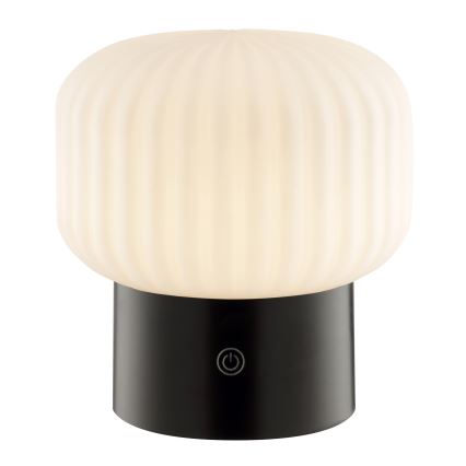 Brilliant - LED RGBW himmennettävä ladattava kosketusohjattu ulkokäyttöön tarkoitettu pöytävalaisin SARASTRO LED/3W/5V 2700K 1800 mAh IP44 valkoinen