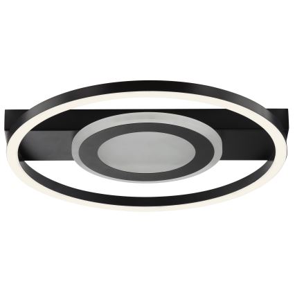 Brilliant - LED RGBW Himennettävä kattovalaisin MAUREEN LED/20W/230V 3000-6500K musta + kaukosäädin