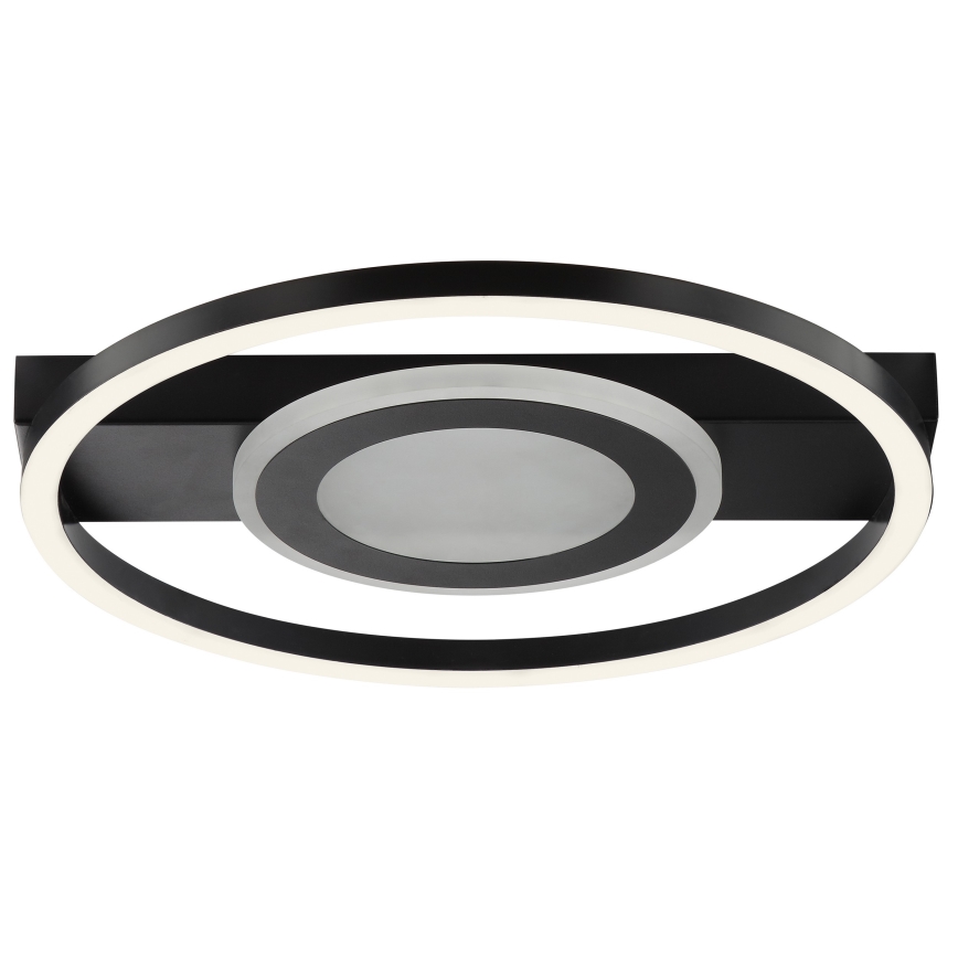 Brilliant - LED RGBW Himennettävä kattovalaisin MAUREEN LED/20W/230V 3000-6500K musta + kaukosäädin