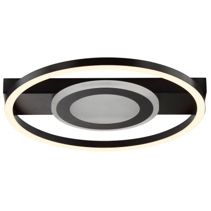 Brilliant - LED RGBW Himennettävä kattovalaisin MAUREEN LED/20W/230V 3000-6500K musta + kaukosäädin