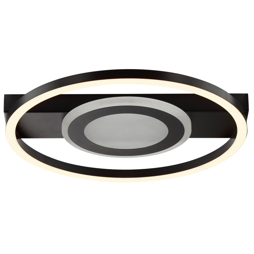 Brilliant - LED RGBW Himennettävä kattovalaisin MAUREEN LED/20W/230V 3000-6500K musta + kaukosäädin