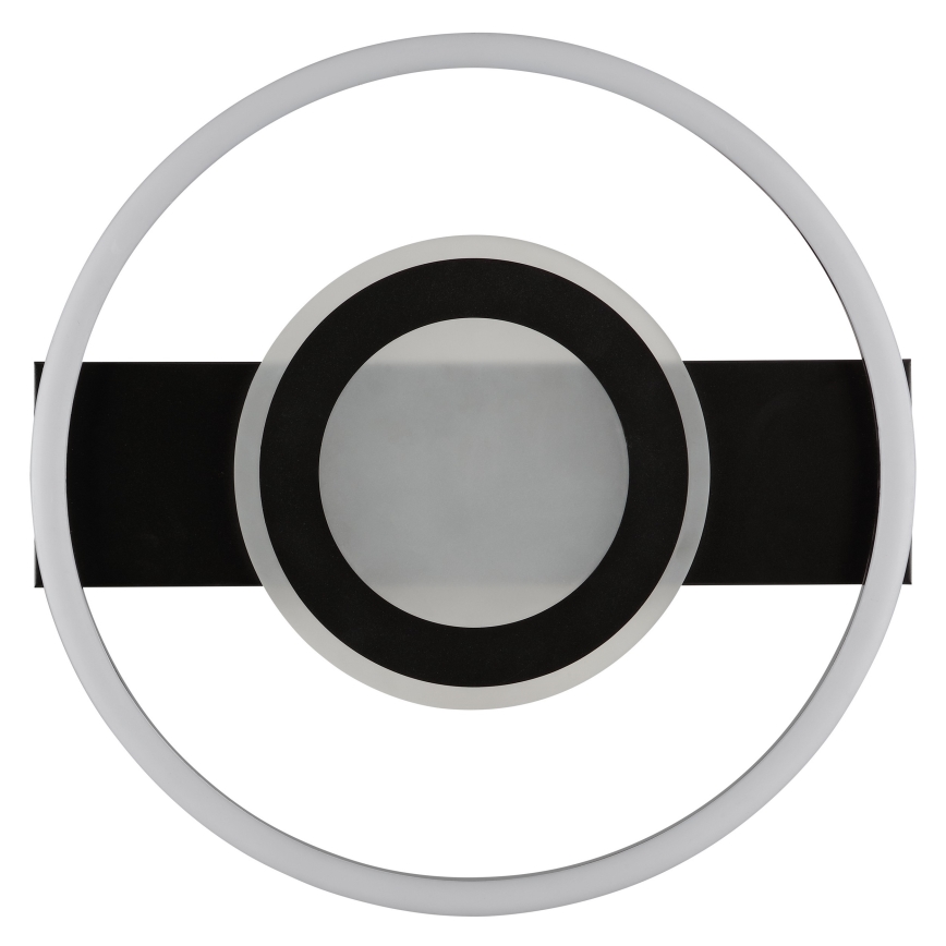 Brilliant - LED RGBW Himennettävä kattovalaisin MAUREEN LED/20W/230V 3000-6500K musta + kaukosäädin