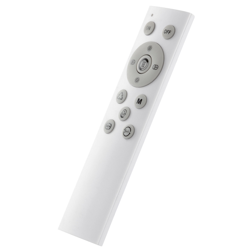 Brilliant - LED RGBW himmennettävä kattovalaisin LIVIO LED/20W/230V 3000-6500K halkaisija 38,5 cm musta + kaukosäädin