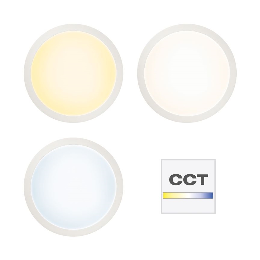 Brilliant - LED RGBW Himmennettävä kattovalo ABIE LED/24W/230V 2700-6500K + kauko-ohjaus