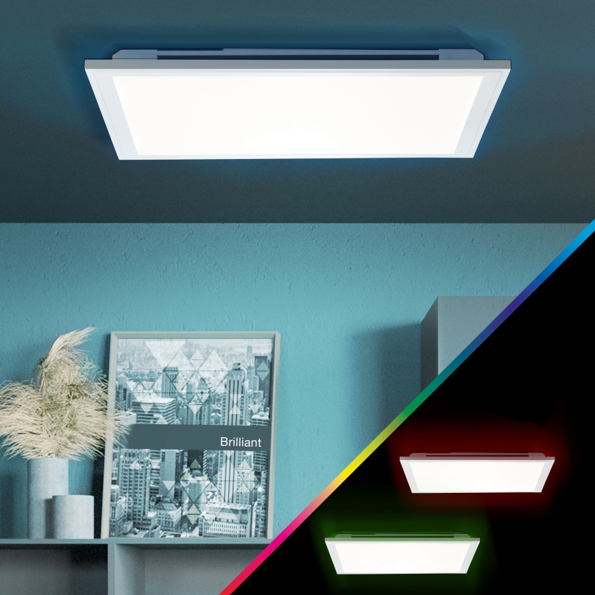 Brilliant - LED RGBW Himmennettävä kattovalo ALLIE LED/24W/230V 2700-6500K + kauko-ohjaus
