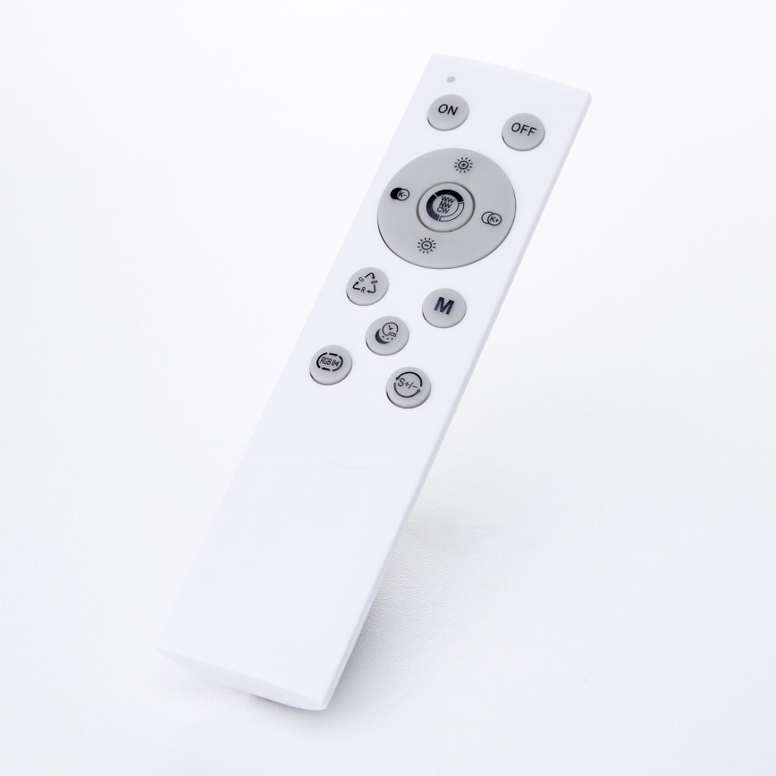 Brilliant - LED RGBW Himmennettävä kattovalo FLOCO LED/34W/230V 3000-6500K halkaisija 49,5 cm valkoinen + kauko-ohjaus