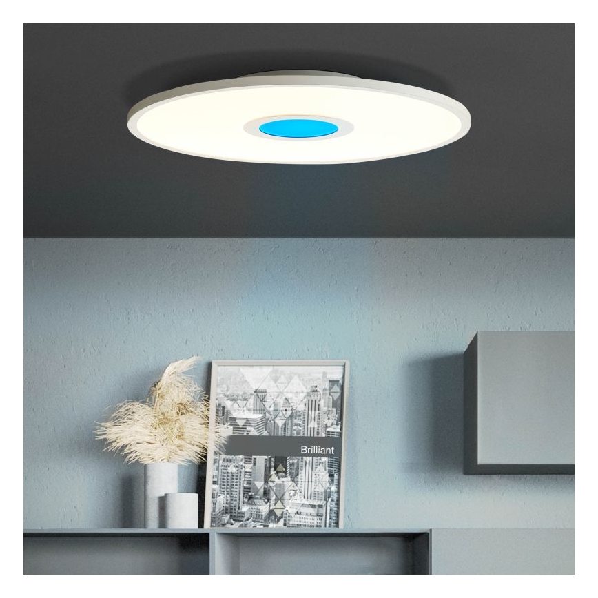 Brilliant - LED RGBW Himmennettävä kattovalo ODELLA LED/24W/230V 2700-6500K + kauko-ohjaus