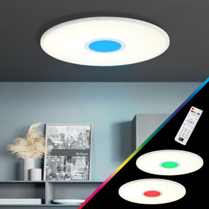 Brilliant - LED RGBW Himmennettävä kattovalo ODELLA LED/24W/230V 2700-6500K + kauko-ohjaus