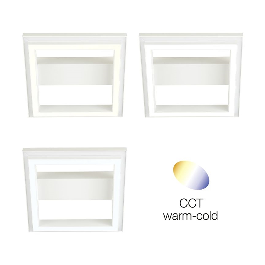 Brilliant - LED RGBW Himmennettävä kattovalo PALLAS LED/18W/230V 2700-6500K + kauko-ohjaus