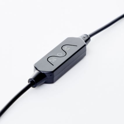 Brilliant - LED RGBW Himmennettävä lattiavalaisin NEELE LED/6,5W/230V musta + kauko-ohjaus