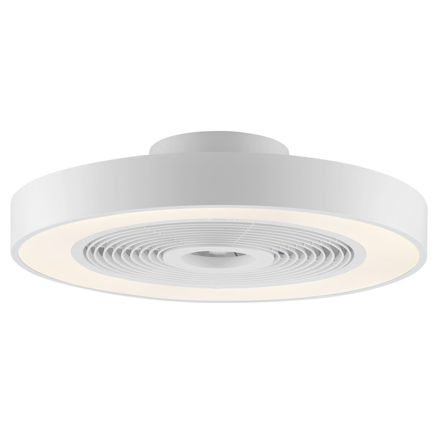 Brilliant - LED RGBW Himmennettävä kattovalaisin tuulettimella CATANIA LED/37W/230V 2700-6500K Ø 48,6 cm valkoinen + kaukosäädin