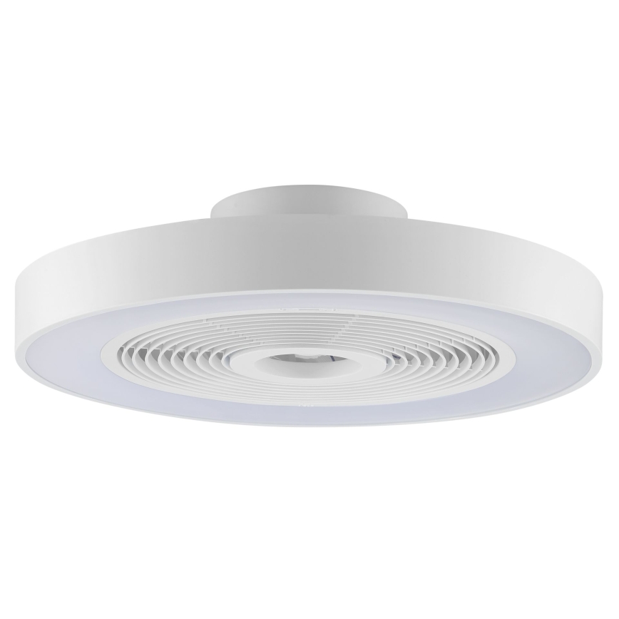 Brilliant - LED RGBW Himmennettävä kattovalaisin tuulettimella CATANIA LED/37W/230V 2700-6500K Ø 48,6 cm valkoinen + kaukosäädin