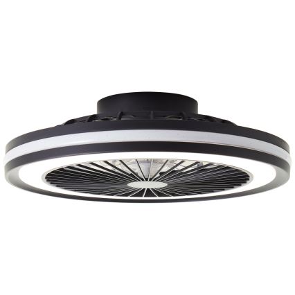 Brilliant - PALMERO LED RGBW himennettävä kattovalaisin tuulettimella LED/40W/230V 2700-6500K halkaisija 46,6 cm beige + kaukosäädin