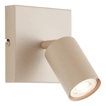 Brilliant - LED-seinäspotti JELLO 1xGU10/5W/230V beige