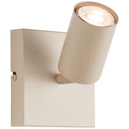Brilliant - LED-seinäspotti JELLO 1xGU10/5W/230V beige