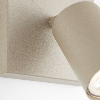 Brilliant - LED-seinäspotti JELLO 1xGU10/5W/230V beige