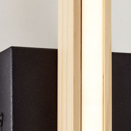 Brilliant - LED-seinävalaisin ARION LED/7,5W/230V mänty