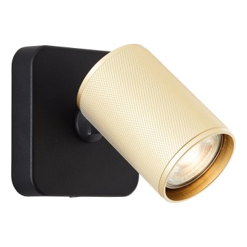 Brilliant - LED-seinävalaisin MARTY 1xGU10/5W/230V kulta