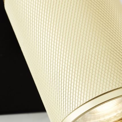 Brilliant - LED-seinävalaisin MARTY 1xGU10/5W/230V kulta