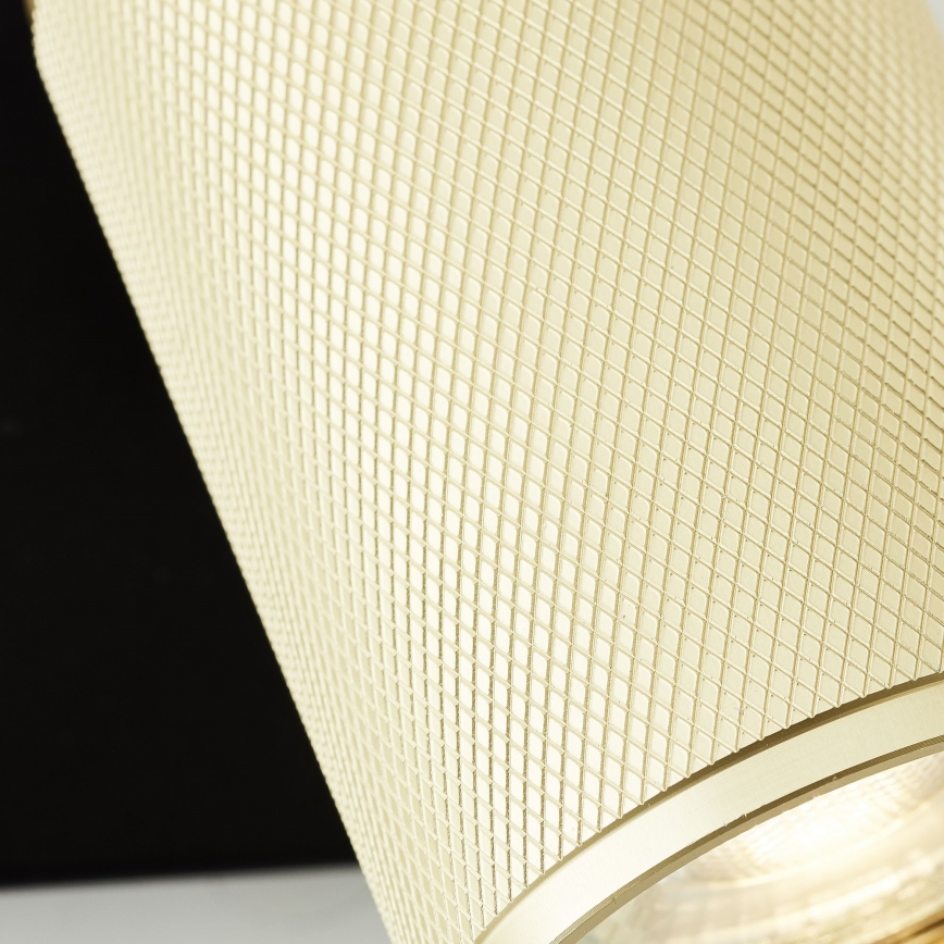 Brilliant - LED-seinävalaisin MARTY 1xGU10/5W/230V kulta