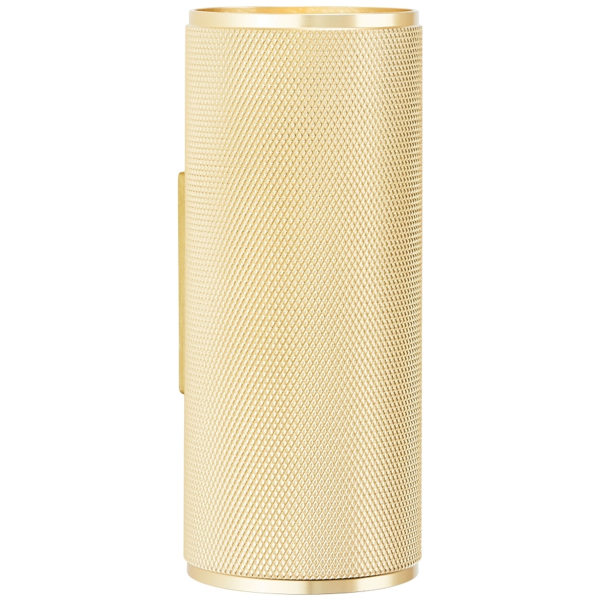 Brilliant - LED-seinävalaisin MARTY 2xGU10/5W/230V kulta