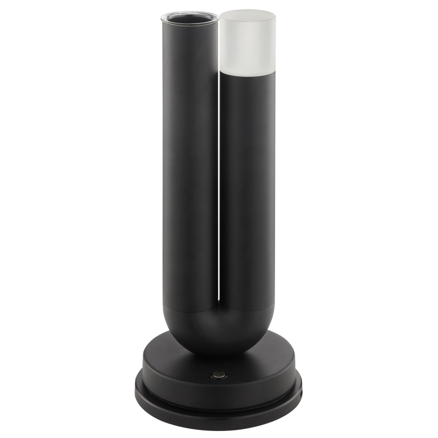 Brilliant - LED himmennettävä ladattava kosketuskäyttöinen ulkokäyttöön tarkoitettu pöytälamppu SAYU LED/2,5W/5V 2700K 2600 mAh IP44 musta