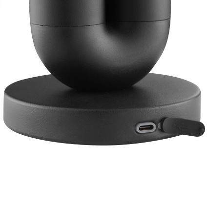 Brilliant - LED himmennettävä ladattava kosketuskäyttöinen ulkokäyttöön tarkoitettu pöytälamppu SAYU LED/2,5W/5V 2700K 2600 mAh IP44 musta