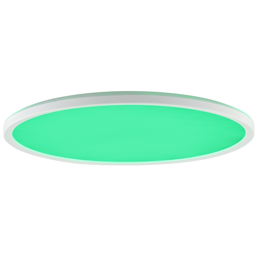 Brilliant - LED RGBW himmennettävä kattovalaisin LUMARO LED/22W/230V 4000K, halkaisija 42 cm, valkoinen + kaukosäädin