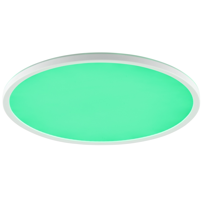 Brilliant - LED RGBW himmennettävä kattovalaisin LUMARO LED/22W/230V 4000K, halkaisija 42 cm, valkoinen + kaukosäädin