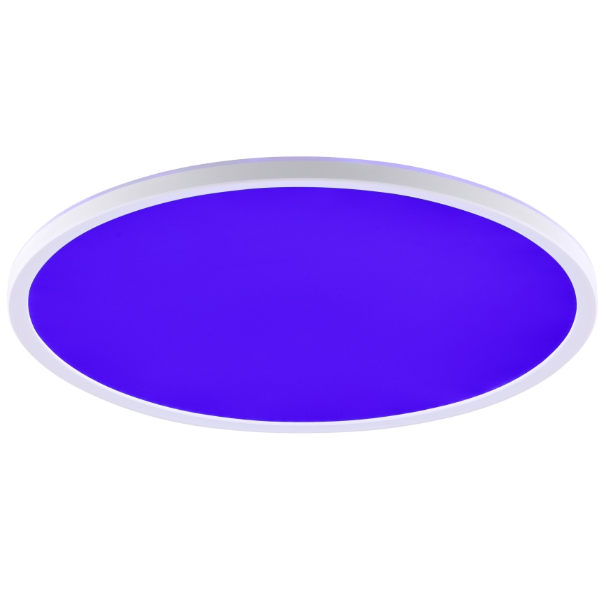 Brilliant - LED RGBW himmennettävä kattovalaisin LUMARO LED/22W/230V 4000K, halkaisija 42 cm, valkoinen + kaukosäädin