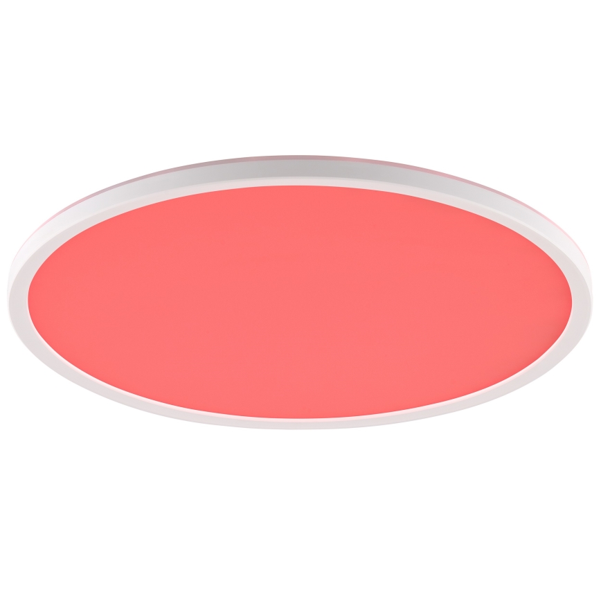 Brilliant - LED RGBW himmennettävä kattovalaisin LUMARO LED/22W/230V 4000K, halkaisija 42 cm, valkoinen + kaukosäädin