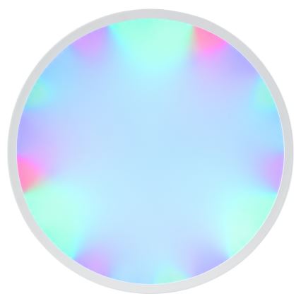 Brilliant - LED RGBW himmennettävä kattovalaisin LUMARO LED/22W/230V 4000K, halkaisija 42 cm, valkoinen + kaukosäädin