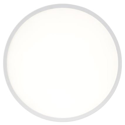 Brilliant - LED RGBW himmennettävä kattovalaisin LUMARO LED/22W/230V 4000K, halkaisija 42 cm, valkoinen + kaukosäädin