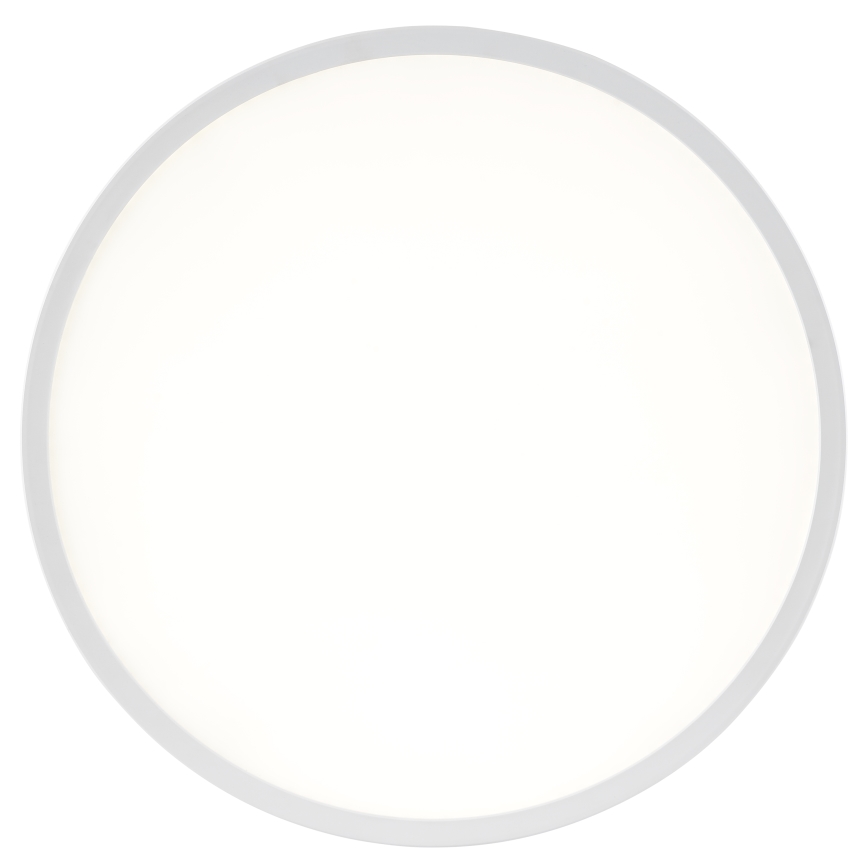 Brilliant - LED RGBW himmennettävä kattovalaisin LUMARO LED/22W/230V 4000K, halkaisija 42 cm, valkoinen + kaukosäädin