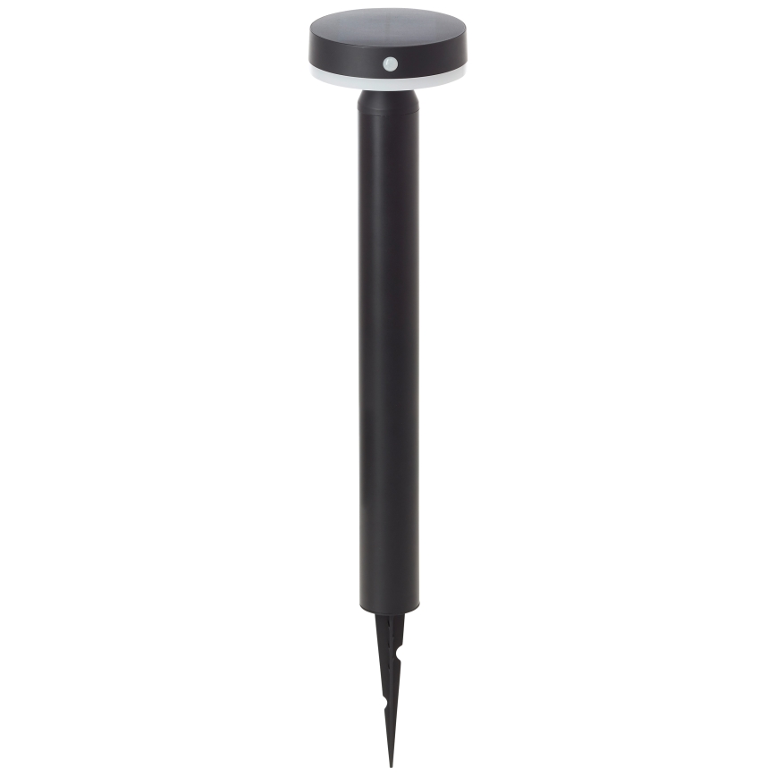 Brilliant - LED aurinkokennovalo anturilla MAGUA LED/4W/3,7V 2000 mAh 50,2 cm IP44 musta