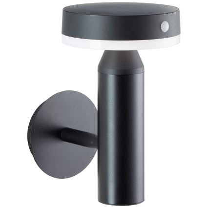 Brilliant - LED aurinkokäyttöinen seinävalaisin liiketunnistimella MAGUA LED/4W/3,7V 2000 mAh IP44