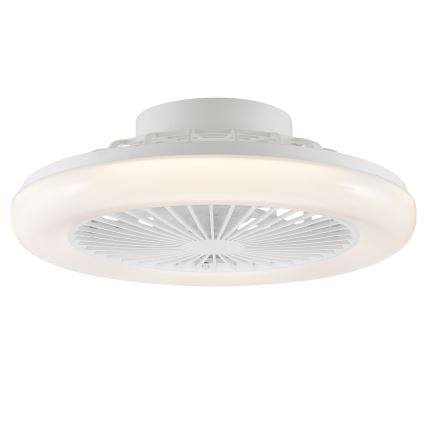 Brilliant - LED Himennettävä kattovalaisin tuulettimella MONTERO LED/20W/230V 2700-6500K halkaisija 42 cm valkoinen + kaukosäädin