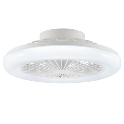 Brilliant - LED Himennettävä kattovalaisin tuulettimella MONTERO LED/20W/230V 2700-6500K halkaisija 42 cm valkoinen + kaukosäädin