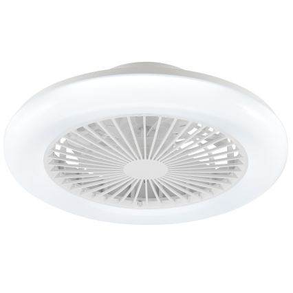 Brilliant - LED Himennettävä kattovalaisin tuulettimella MONTERO LED/20W/230V 2700-6500K halkaisija 42 cm valkoinen + kaukosäädin
