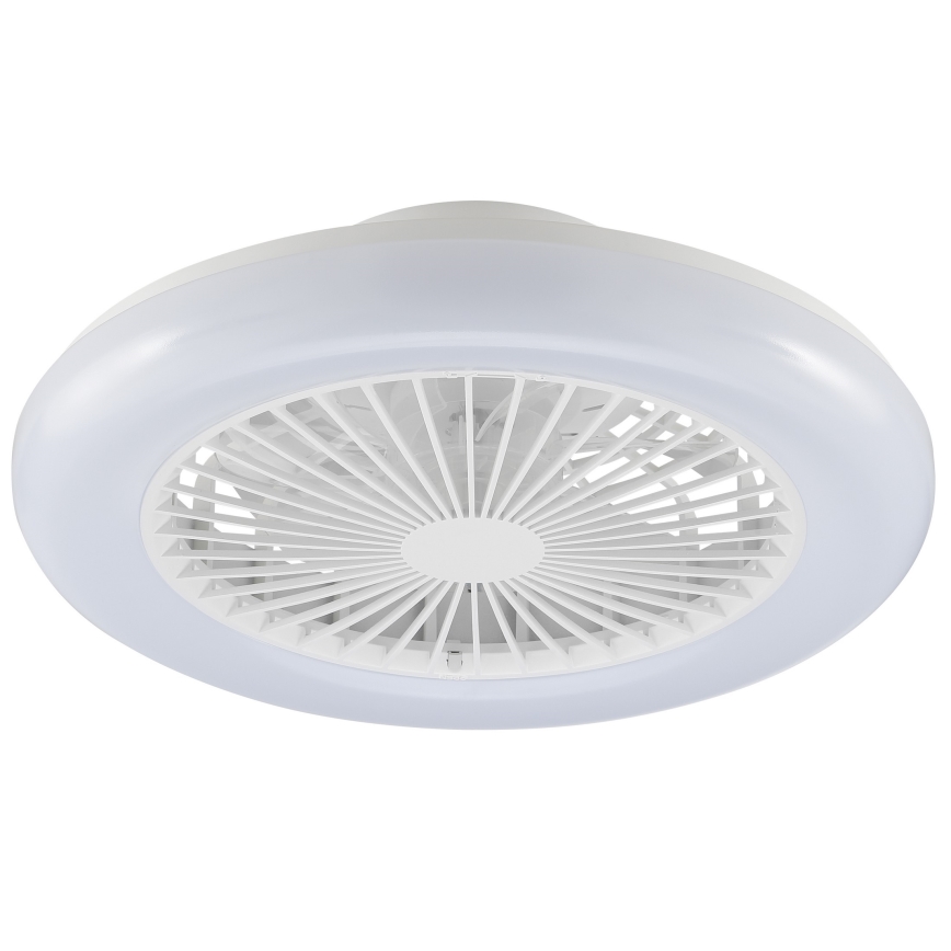 Brilliant - LED Himennettävä kattovalaisin tuulettimella MONTERO LED/20W/230V 2700-6500K halkaisija 42 cm valkoinen + kaukosäädin