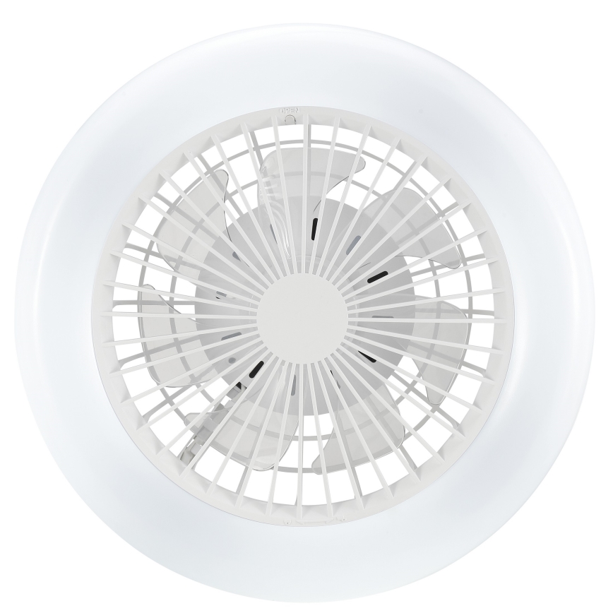 Brilliant - LED Himennettävä kattovalaisin tuulettimella MONTERO LED/20W/230V 2700-6500K halkaisija 42 cm valkoinen + kaukosäädin